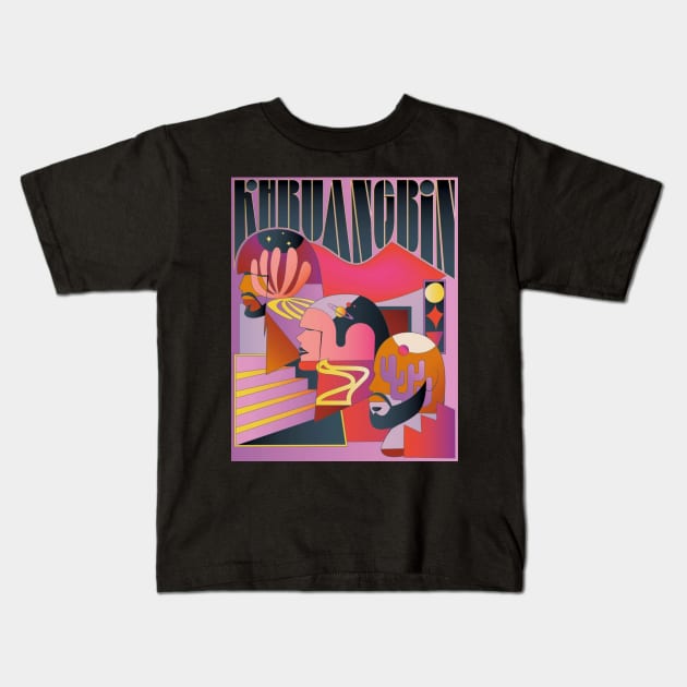 KHRUANGBIN BAND Kids T-Shirt by rahobisona